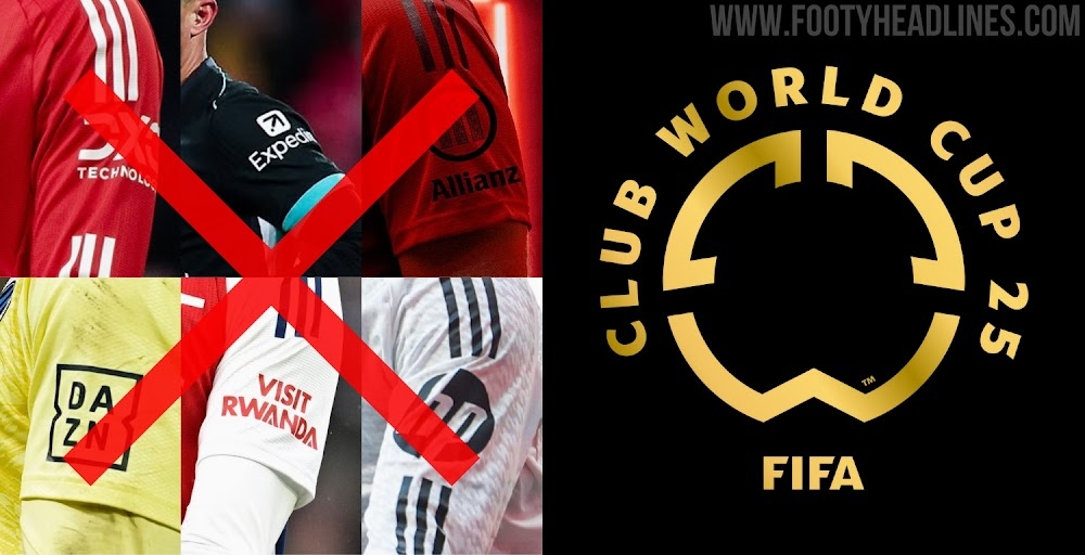  FIFA不允許世俱杯球隊有袖標(biāo)贊助，需貼上世俱杯徽標(biāo)