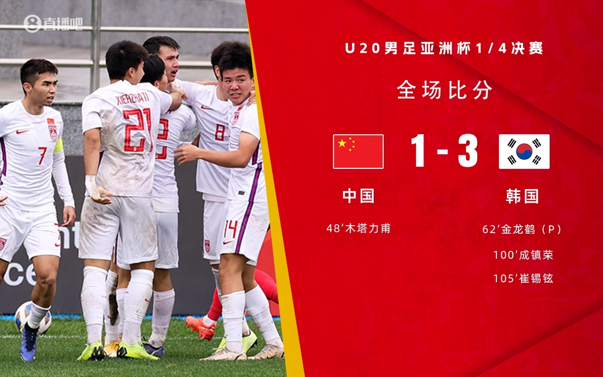  復(fù)仇！U22國(guó)足絕殺復(fù)仇韓國(guó)，2年前U20亞洲杯加時(shí)憾負(fù)無(wú)緣世青賽